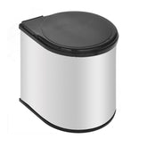 Kosz na śmieci do szafki ze stali nierdzewnej 8 litrów