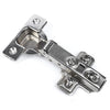 Zawias meblowy 110° z cichym domykiem do drzwi nakładanych z prowadnikiem H0 Soft Close Furnica