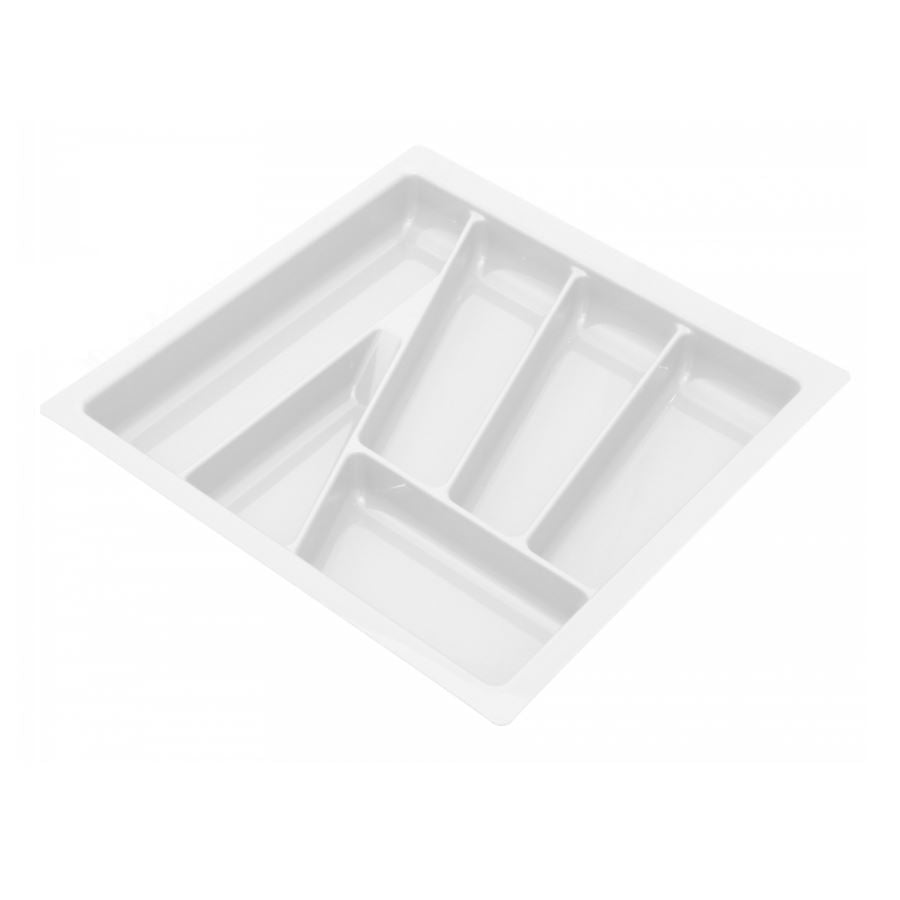 Wkład do szuflady na sztućce biały - szerokość szafki od 30 do 90 cm