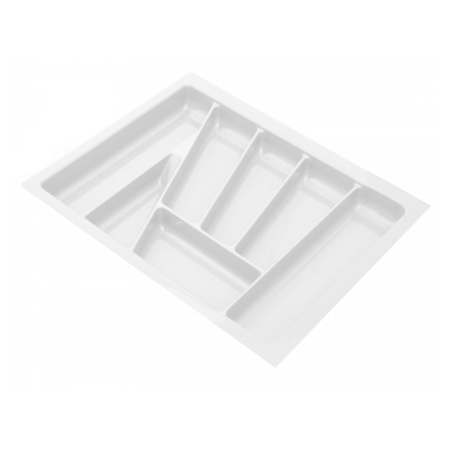 Wkład do szuflady na sztućce biały - szerokość szafki od 30 do 90 cm