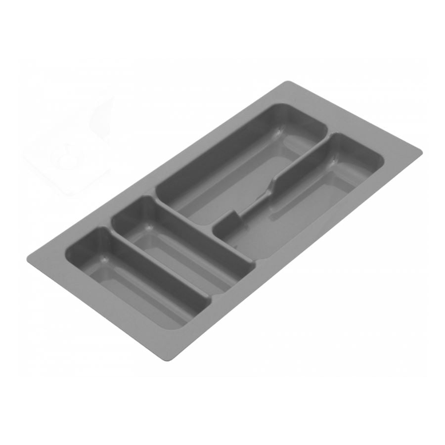 Wkład do szuflady na sztućce metalik - szerokość szafki od 30 do 120 cm