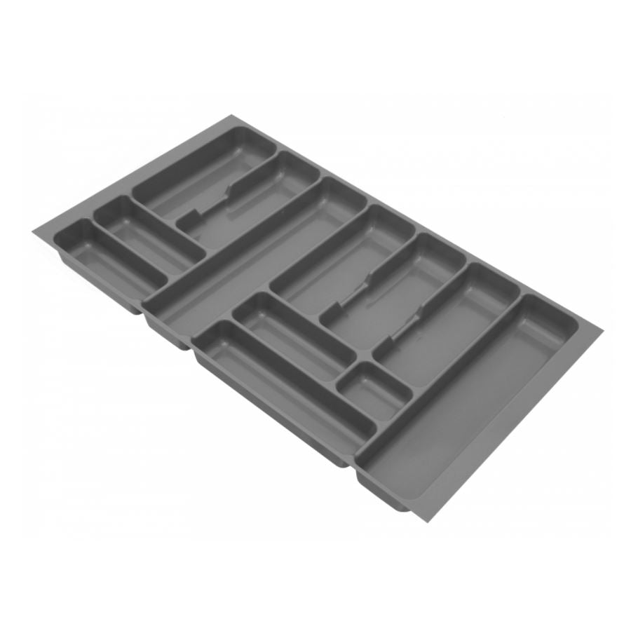 Wkład do szuflady na sztućce metalik - szerokość szafki od 70 do 80 cm